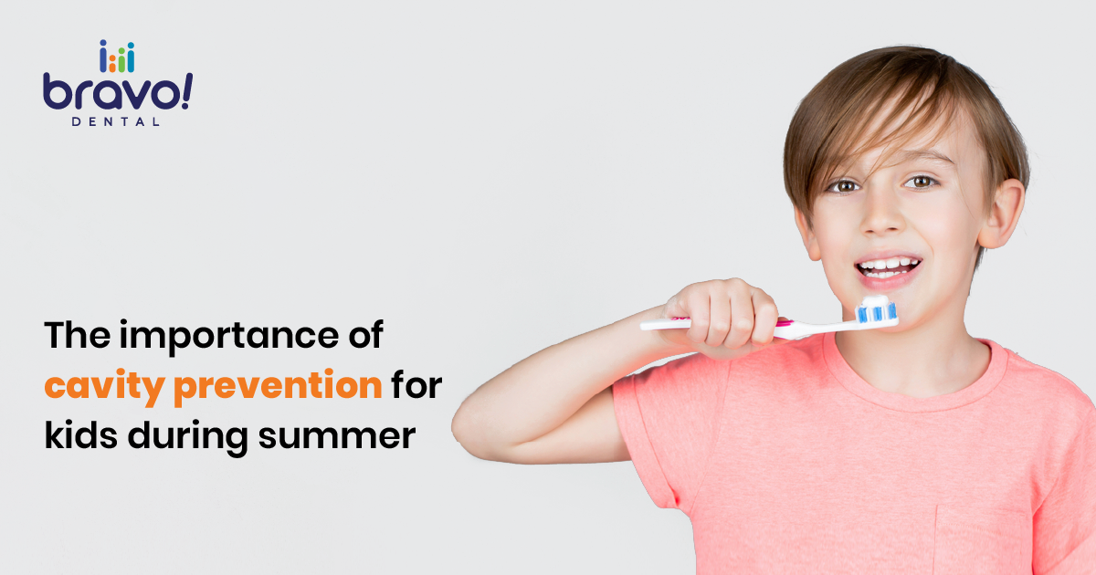 The importance of cavity prevention for kids during summer time