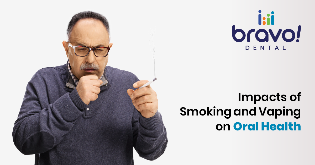 Impacts of Smoking and Vaping on Oral Health