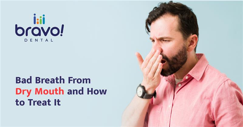Bad Breath from Dry Mouth and How to Treat It