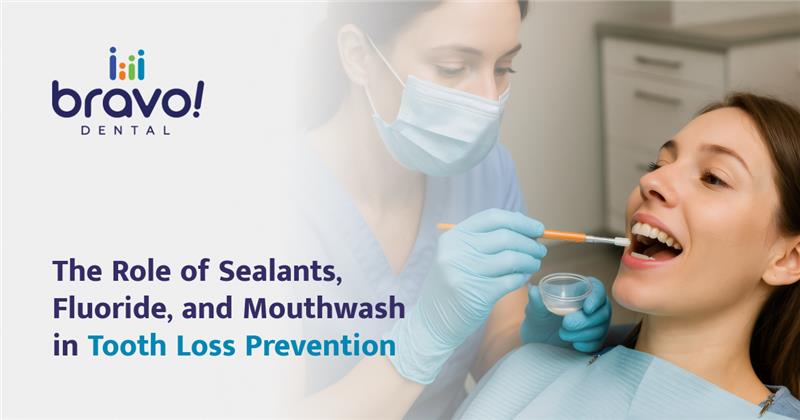 The Role of Sealants, Fluoride, and Mouthwash in Tooth Loss Prevention
